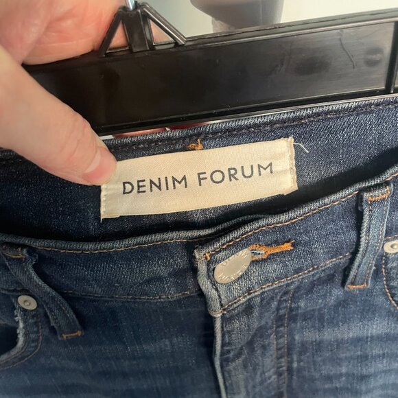 Denim Forum Lola High Rise Skinny Jeans 28W - Picture 2 of 7